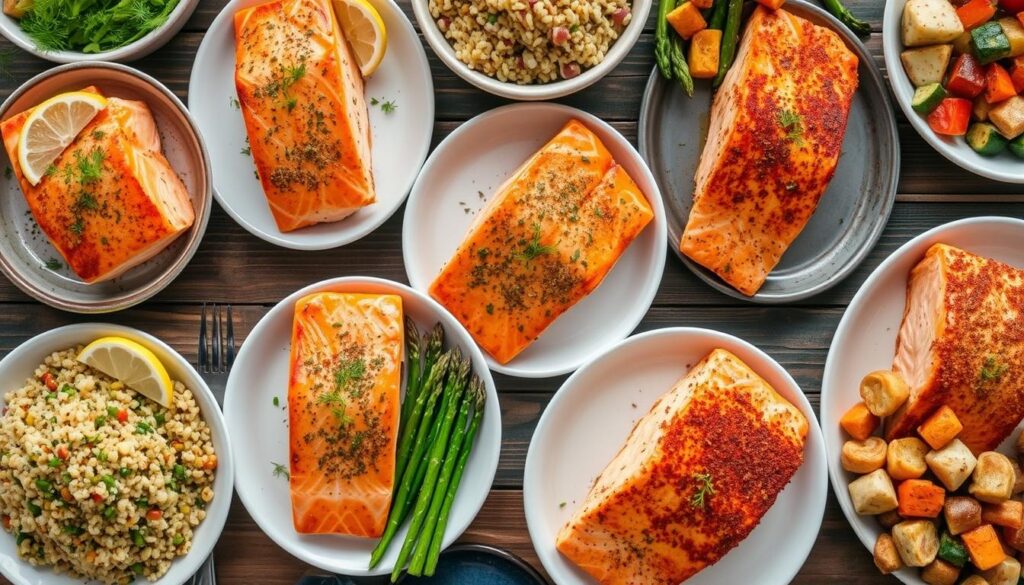 Air Fryer Salmon Variations