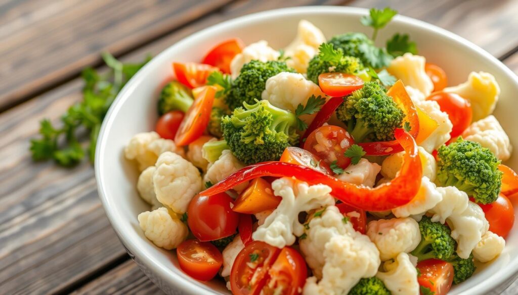 broccoli and cauliflower salad recipe