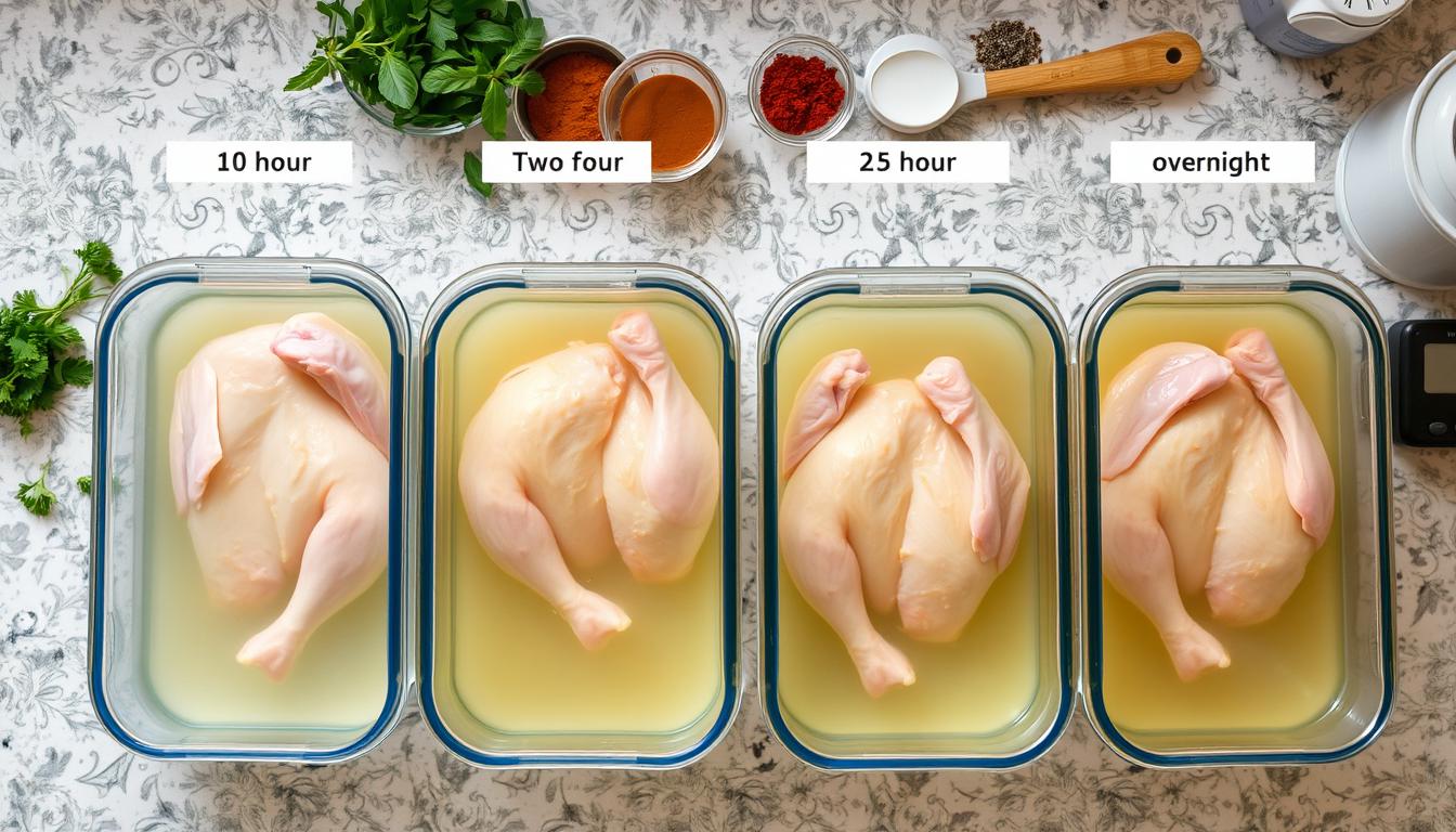 how long should you brine chicken for