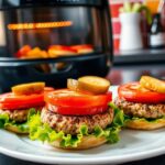 Air Fryer Turkey Burgers