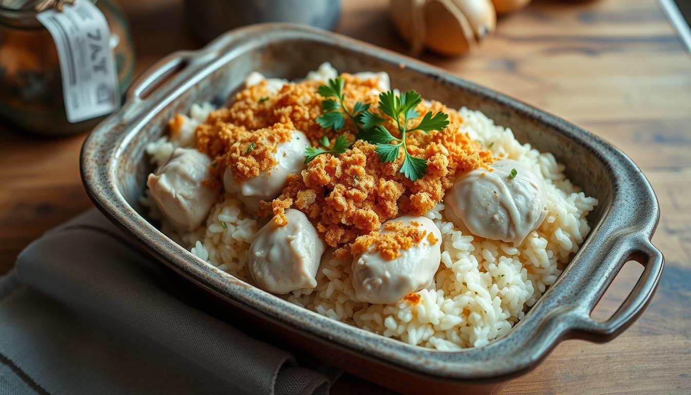 Angel Chicken and Rice Casserole