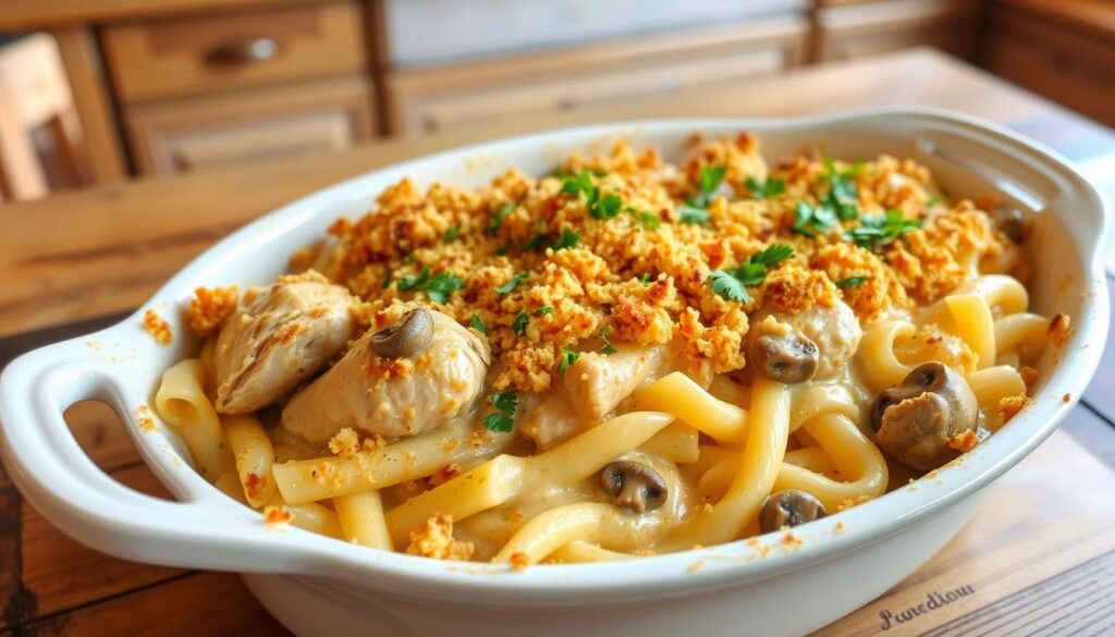 Chicken Tetrazzini Casserole