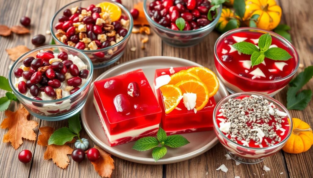 Cranberry Jello Salad Variations