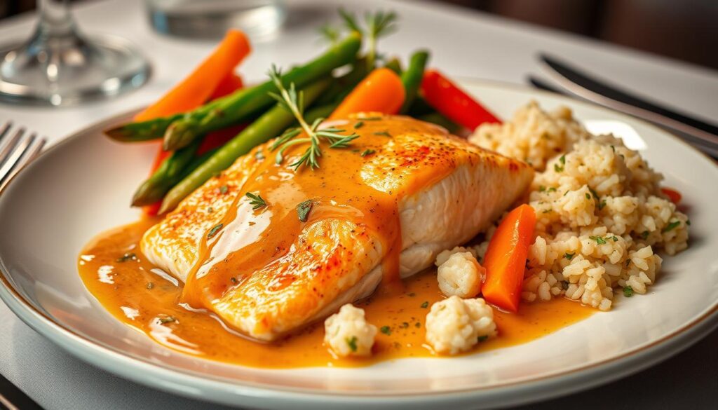 Creamy Salmon Dinner