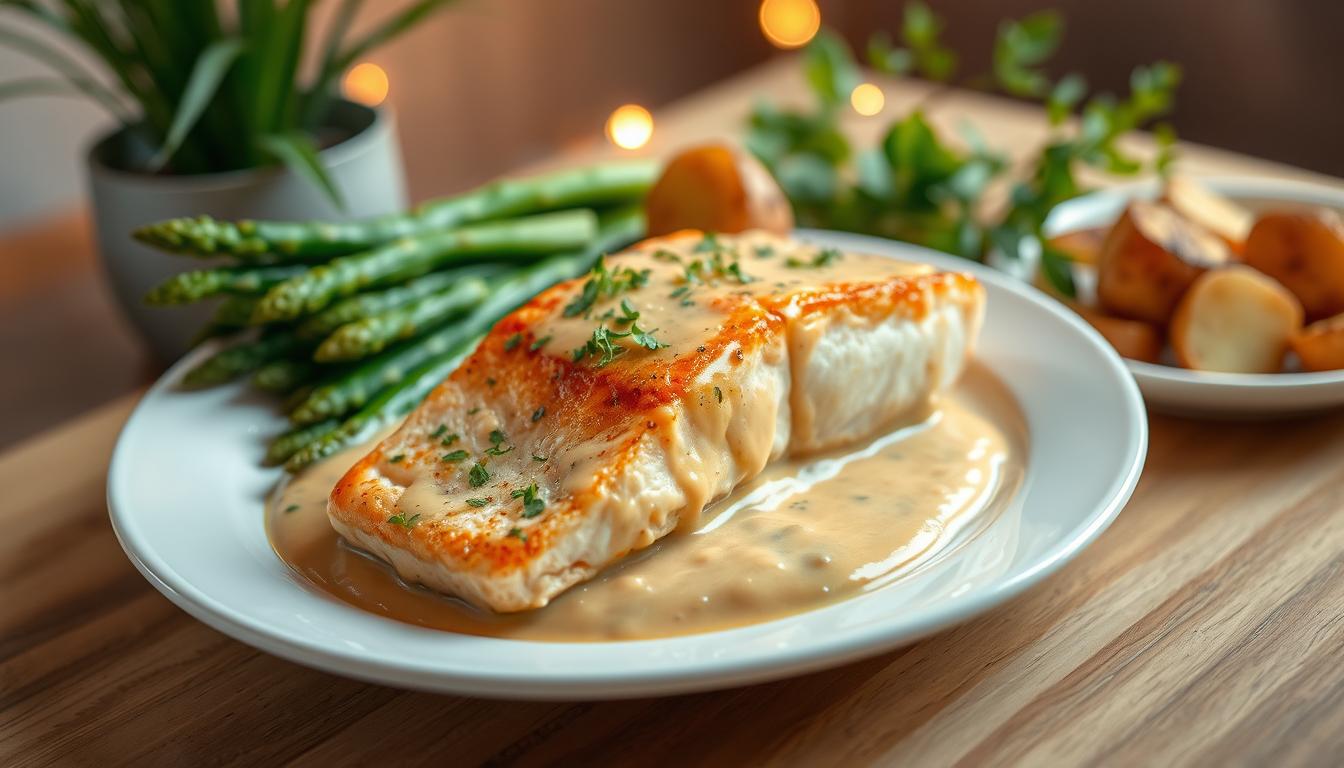 Creamy Salmon Dinner