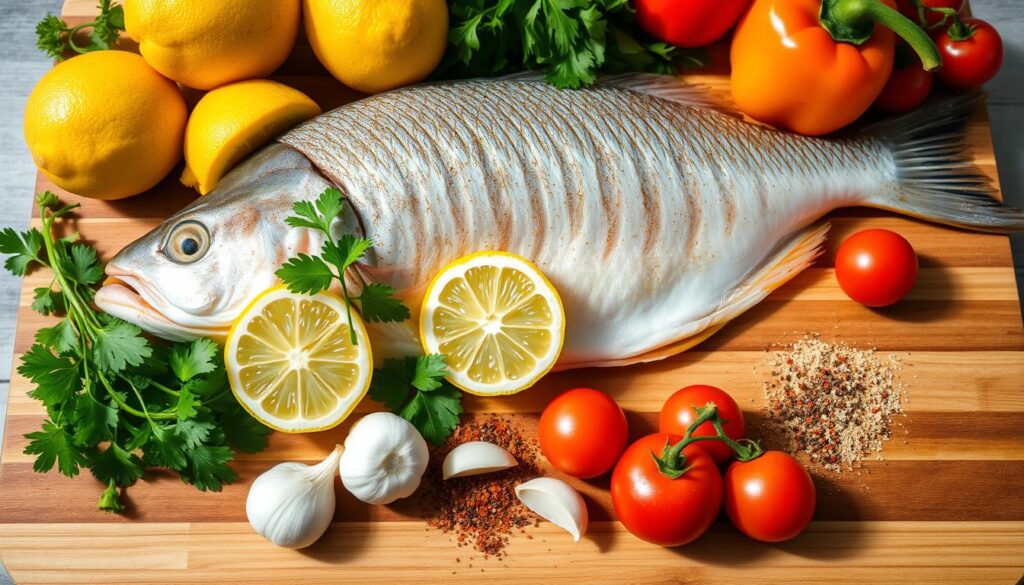 Grilled Tilapia Ingredients