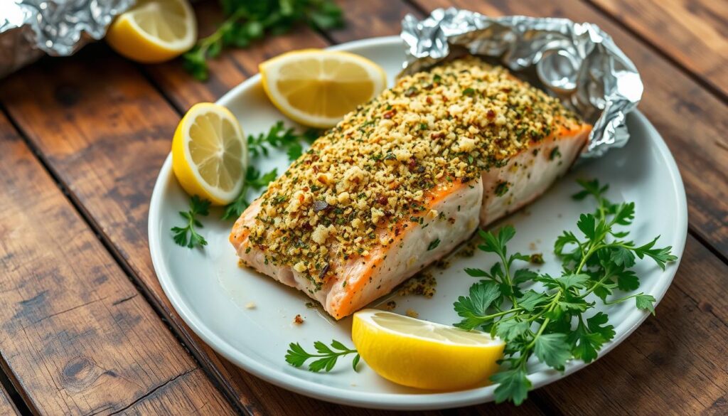 Herb-Crusted Salmon