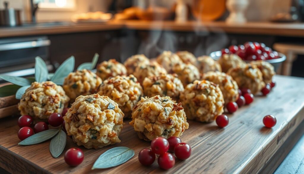 Homemade Stuffing Balls