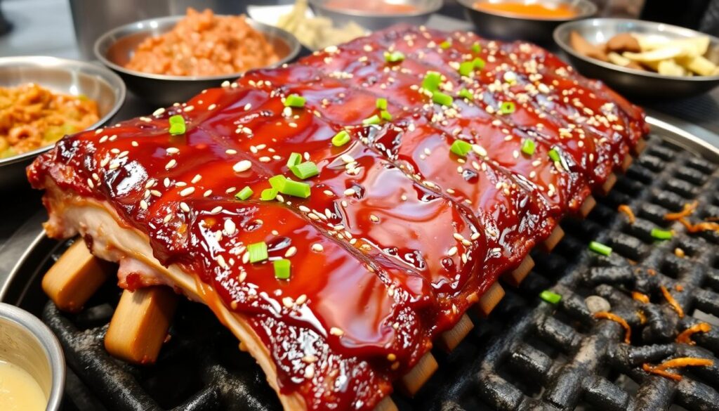 Korean barbecue ribs