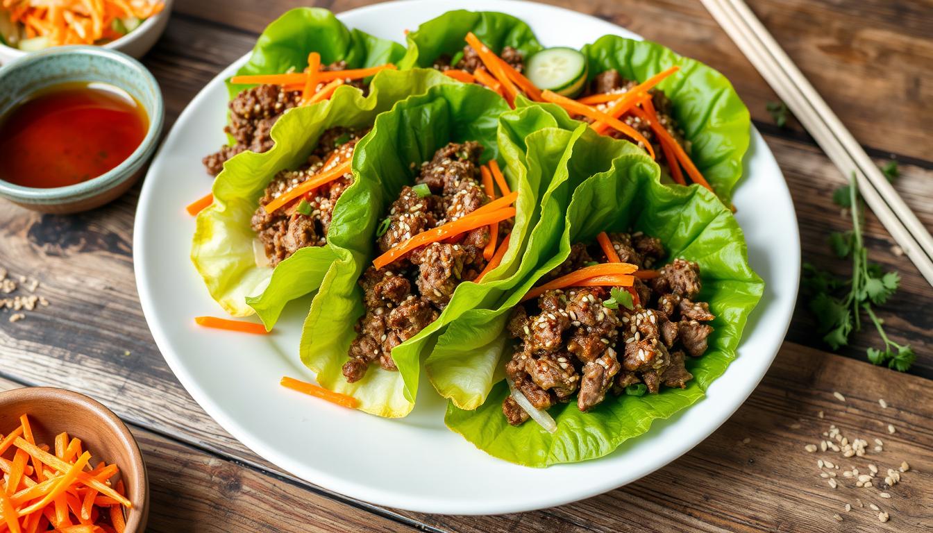 Korean lettuce wraps