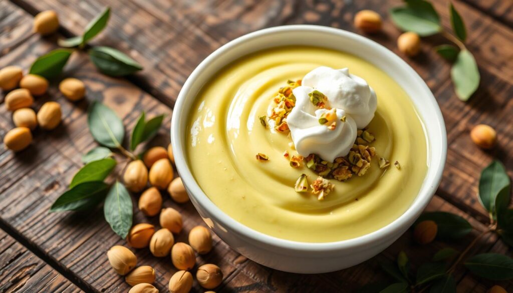 Pistachio pudding