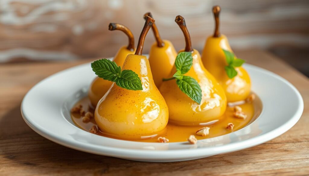 Poached Pears