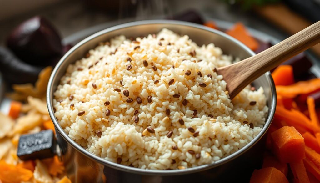 Quinoa cooking