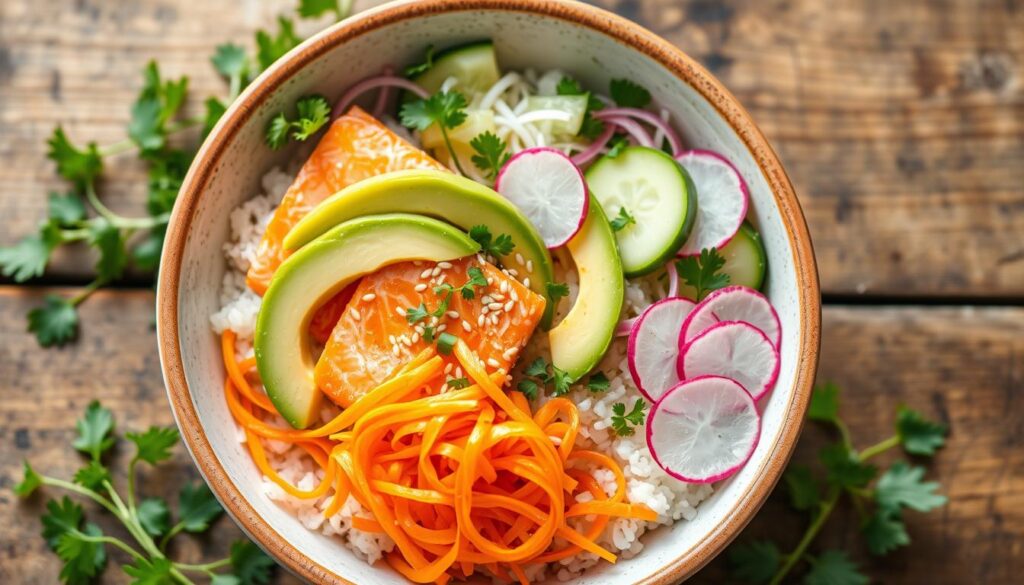 Salmon Rice Bowl