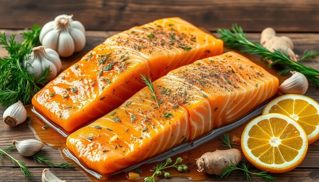 Salmon marinade