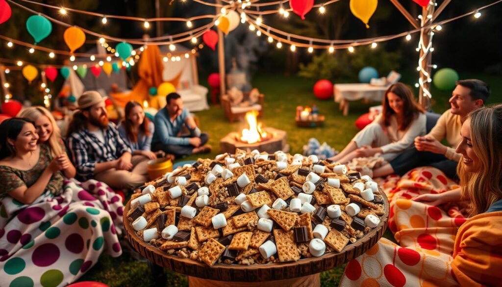 S'mores Crack party