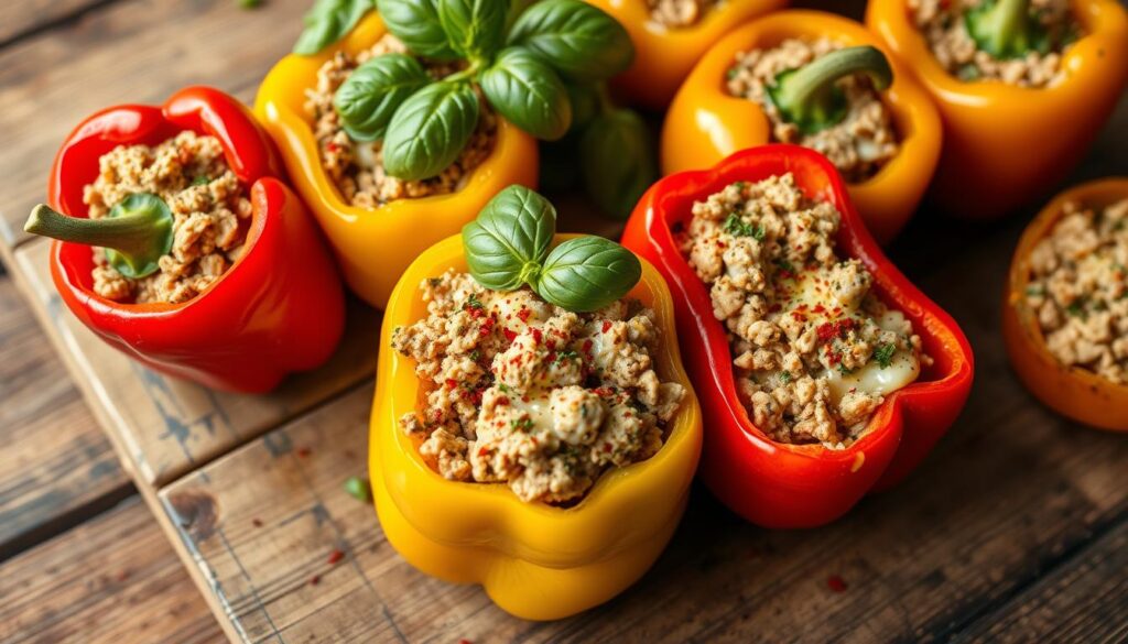 Turkey Stuffed Peppers