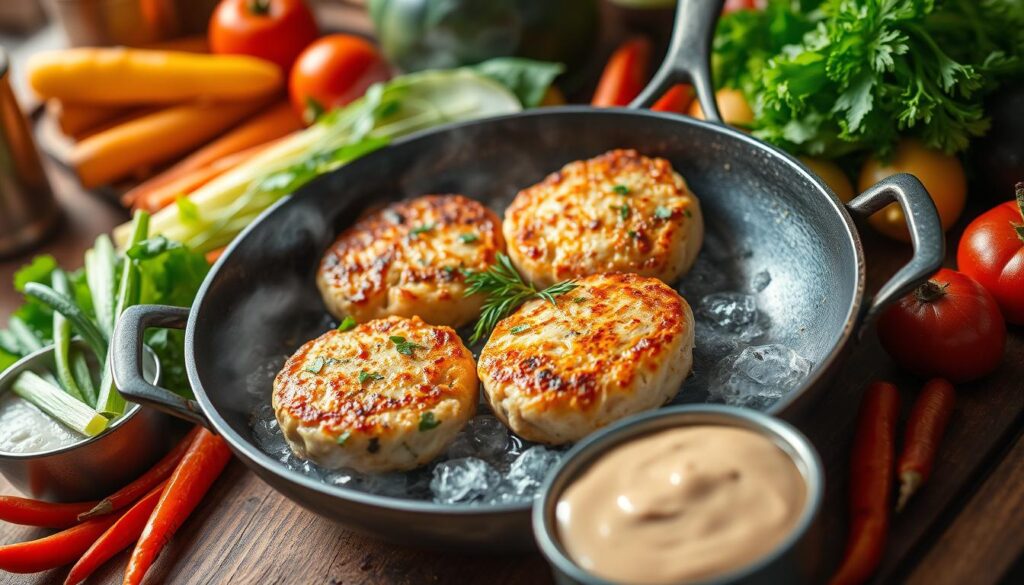 fried salmon patties