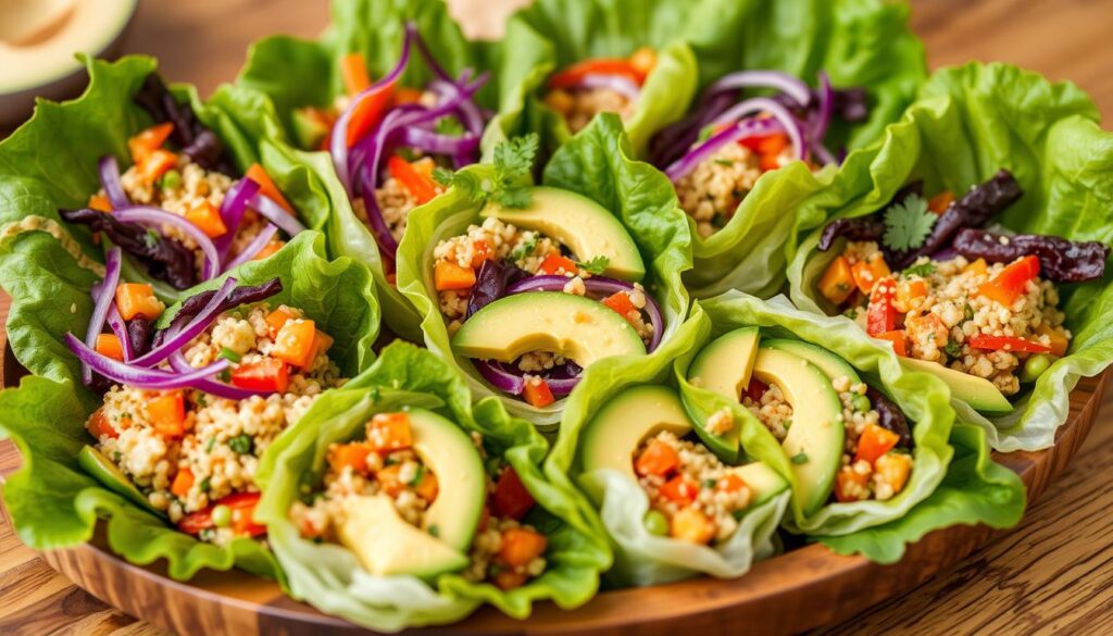 healthy lettuce rolls