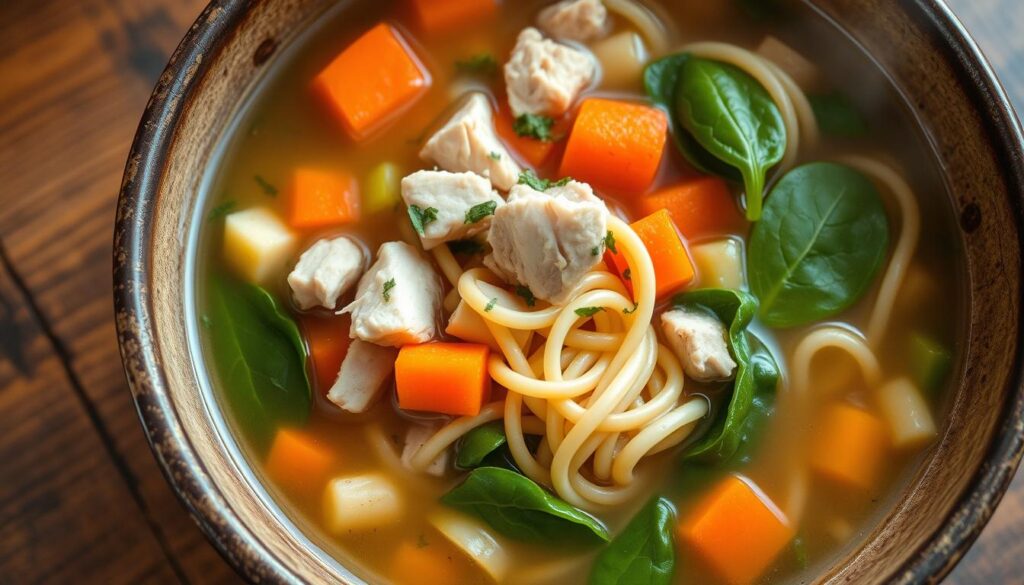 healthy turkey soup