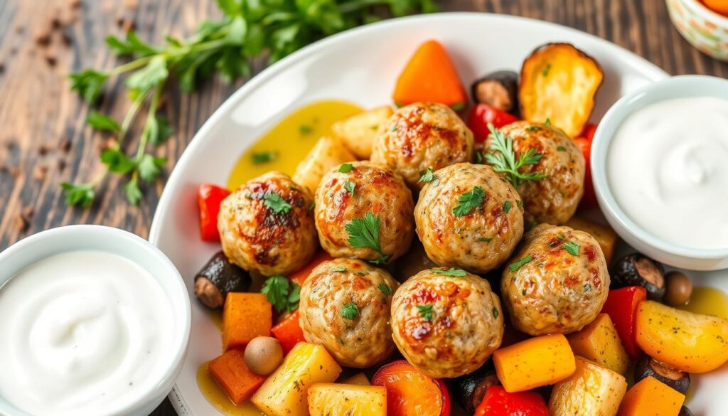 mediterranean turkey meatballs