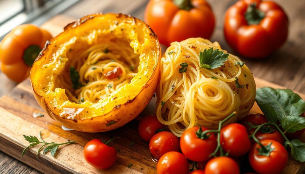 roasted spaghetti squash