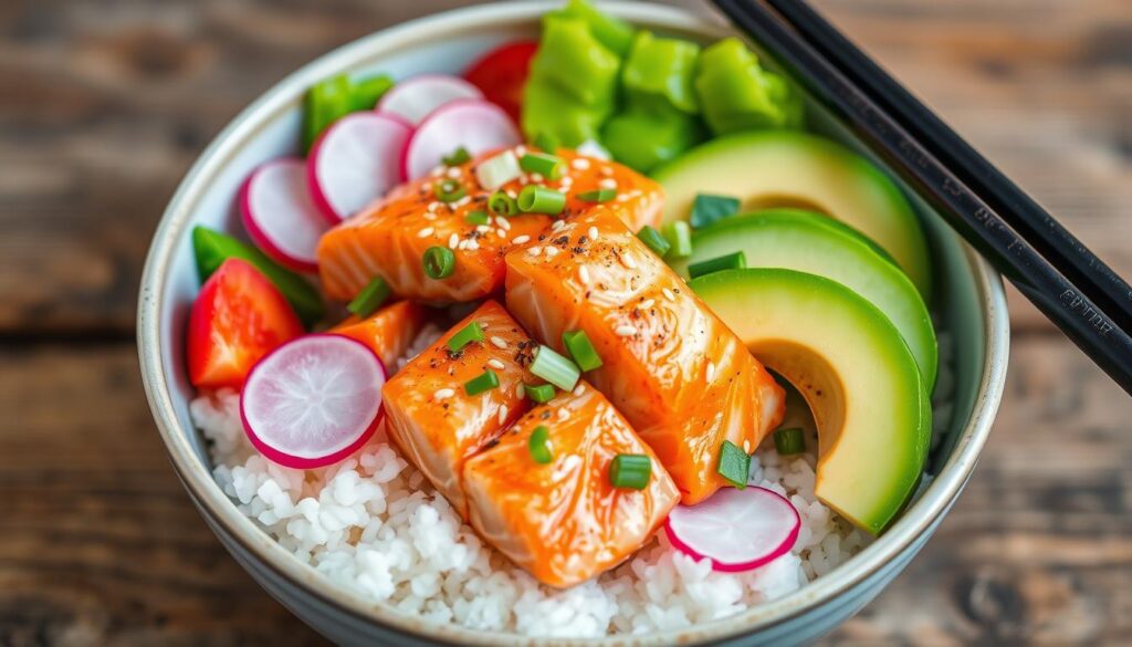 salmon bowl recipe